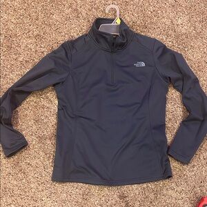 The North Face Dark Blue Quarter-Zip Pullover